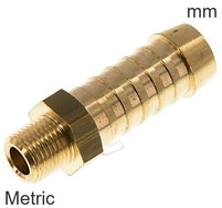 Boquilla De Manguera Accesorios Latón Rosca Métrica Macho PN16