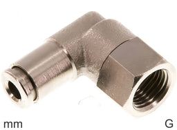 Codo Conector Push-In Latón Roscas G Hembra