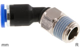 Imagen destacada de la colección - Codo Conector Push-In Latón Y Plástico Roscas R Macho 45 Grados