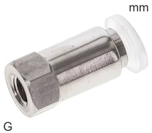 Conectores Push-In Acero Inoxidable Y PP Roscas G Hembra