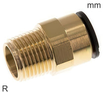 Conectores Push-In Latón Y Plástico Roscas R Macho (15-32mm)