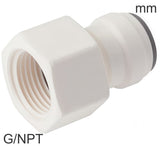 Imagen destacada de la colección - Conectores Push-In De Plástico Roscas-G/NPT Hembra Líquidos Y Alimentos