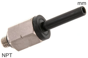 Plug In Accesorios Latón Y Plástico Roscas NPT/Métrico Conector Macho