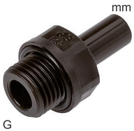 Plug In Accesorios Roscas G De Plástico Macho FDA