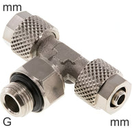 Conectores En T Push-On Roscas G Macho Articulación Giratoria En Forma De T
