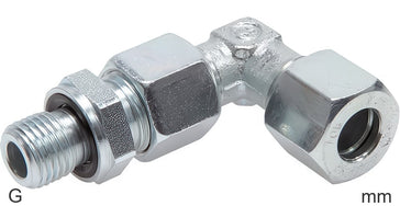 Accesorios En Ángulo De Compresión Acero Inoxidable Roscas G Macho Ajustable