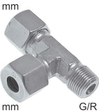 Imagen destacada de la colección - Conectores En T De Compresión De Acero Inoxidable Roscas-G/R Macho En Forma De L