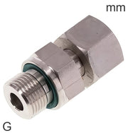 Anillo Cortante Accesorios Acero / Acero Inoxidable Roscas G Macho Ajustable