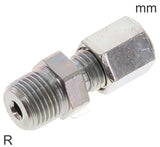 Imagen destacada de la colección - Accesorios De Anillo Cortante Acero / Acero Inoxidable Roscas R Macho