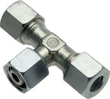 Imagen destacada de la colección - Conectores En T Con Anillo Cortante Acero / Acero Inoxidable En Forma De T Ajustable Con Cono De Sellado Y Junta Tórica