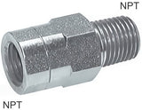Imagen destacada de la colección - Extensiones Roscadas Acero / Acero Inoxidable Roscas NPT PN345