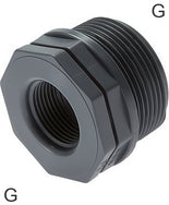Niples Reductores Plástico PP Roscas G PN10