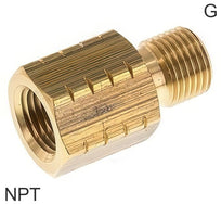 Niples Reductores Latón / Acero Inoxidable Roscas-G/NPT PN40