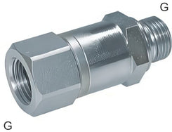 Niples Reductores Acero / Acero Inoxidable Roscas G Con Cono Para Manguera De 60 Grados PN400