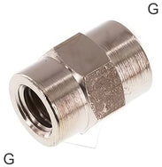 Accesorios De Manguito Latón / Aluminio / Acero Inoxidable Roscas G Con Hex PN40