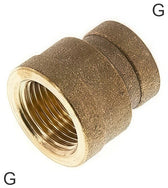 Accesorios De Manguito Latón / Fundición De Hierro / Acero Inoxidable Roscas G Redondo PN25