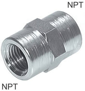 Accesorios De Manguito Acero / Acero Inoxidable Roscas NPT Reducción PN345