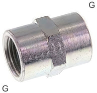 Accesorios De Manguito Acero / Acero Inoxidable Roscas G Reducción PN350