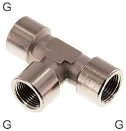 Conectores En T Latón / Acero Inoxidable Roscas G Hembra PN150