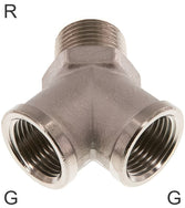 Accesorios En Y Latón Roscas-G/R Macho/Hembra PN16