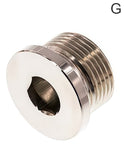 Imagen destacada de la colección - Tapones De Cierre Latón / Acero Inoxidable Roscas G Hexagonal Interior PN40