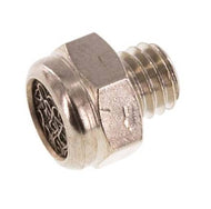 Silenciadores Neumáticos Compactos Con Malla De Alambre De Acero Inoxidable