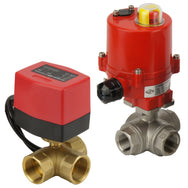 Válvulas De Bola Electricas De 3 Vías