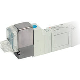 Imagen destacada de la colección - Válvulas Solenoides Neumática SMC 5/2 Vías En Línea SY7000