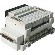 Válvulas Solenoides Conector D-sub Plug In Colector Montado En Base SMC VV5Q11-F1000