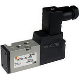 Imagen destacada de la colección - Válvulas Solenoides Neumática SMC 5/2 Vías En Línea Con Sello De Goma VK3000