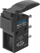 Festo Válvulas Neumáticas 3/2 Vías Operadas Por Palanca De Dedo Con Conector Enchufable