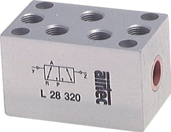 Airtec Válvulas Neumáticas 3/2 Vías Serie L