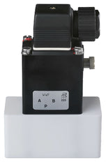 Válvula Solenoide 3/2 Vías G3/8'' NC Plástico FKM 0-1bar/15psi 24VDC 0121 44771