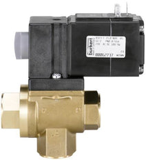 Válvula Solenoide 3/2 Vías G1/2'' NC Latón EPDM 0-0.5bar/7psi 24VAC/DC 0131 46648