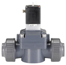 Válvula Solenoide 40 mm Manguitos Pegados NC Plástico EPDM 0.5-6bar/7-87psi 24VAC 142 50917
