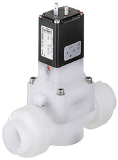 Válvula Solenoide 25mm Fundas Soldadas NC Plástico FKM 0.5-6bar/7-87psi 230VAC 142 63676