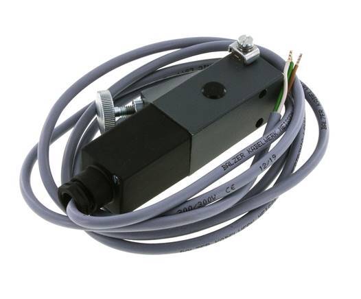 20 a 100bar SPDT Presostato de aluminio G1/4'' 250VAC/DC Cable de 3 hilos 2m