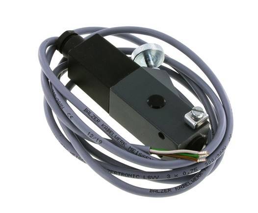 20 a 100bar SPDT Presostato de aluminio G1/4'' 250VAC/DC Cable de 3 hilos 2m