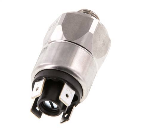 interruptor de presión de acero inoxidable de 1 a 10bar SPDT G1/4'' 250VAC Conector plano EPDM