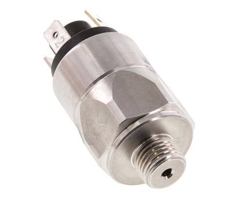 interruptor de presión de acero inoxidable de 1 a 10bar SPDT G1/4'' 250VAC Conector plano EPDM
