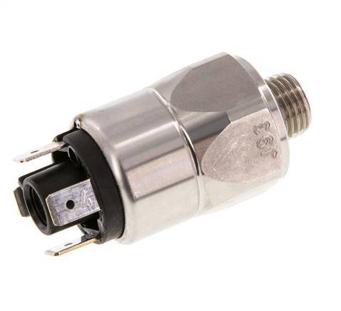 presostato de acero inoxidable de 1 a 10bar SPDT Conector plano de 1/4'' 250VAC
