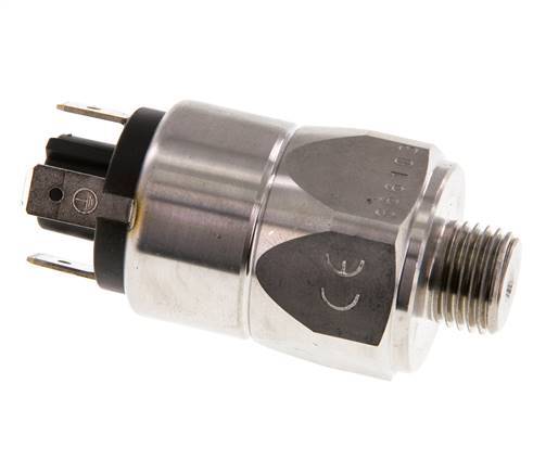 interruptor de presión de acero inoxidable SPDT de 10 a 100 bares Conector plano G1/4'' 250VAC
