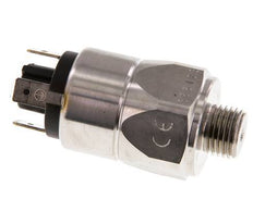 interruptor de presión de acero inoxidable SPDT de 10 a 100 bares Conector plano G1/4'' 250VAC