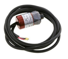 presostato de acero de 1 a 10bar SPDT G1/4'' 250VAC Cable de 3 hilos 2m