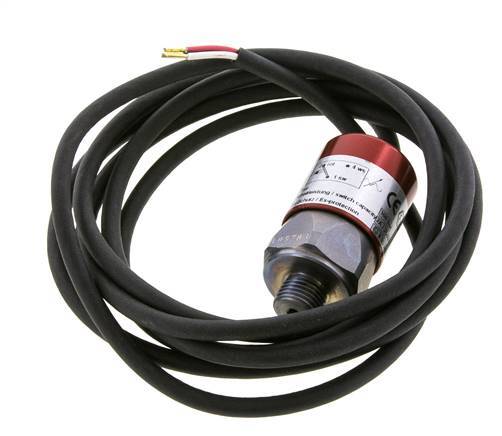 presostato de acero SPDT de 10 a 20bar G1/4'' 250VAC Cable de 3 hilos 2m
