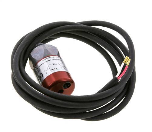 presostato de acero SPDT de 10 a 20bar G1/4'' 250VAC Cable de 3 hilos 2m