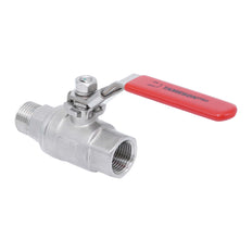 R/Rp 1-1/2'' 2 piezas de 2 vías válvula de bola de acero inoxidable 69 bar RTFE - TamesonPRO 1112-112