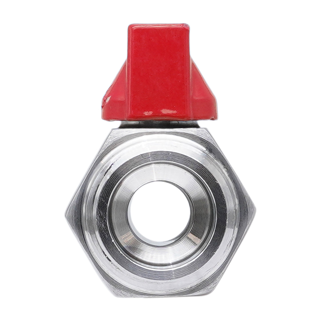 R/Rp 1/2'' M/F Válvula De Bola Mini De Acero Inoxidable 69 Bar PTFE - TamesonPRO 1113-012-MF