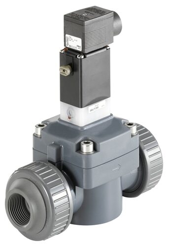 Electroválvula NPT 3/4'' NC PVC EPDM 0,5-6bar/7-87psi 120V AC 0142 453350