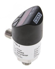 0 a 6bar Acero inoxidable Presostato electrónico Wika G1/4'' 1VDC IO-Link Conector M12 de 4 pines